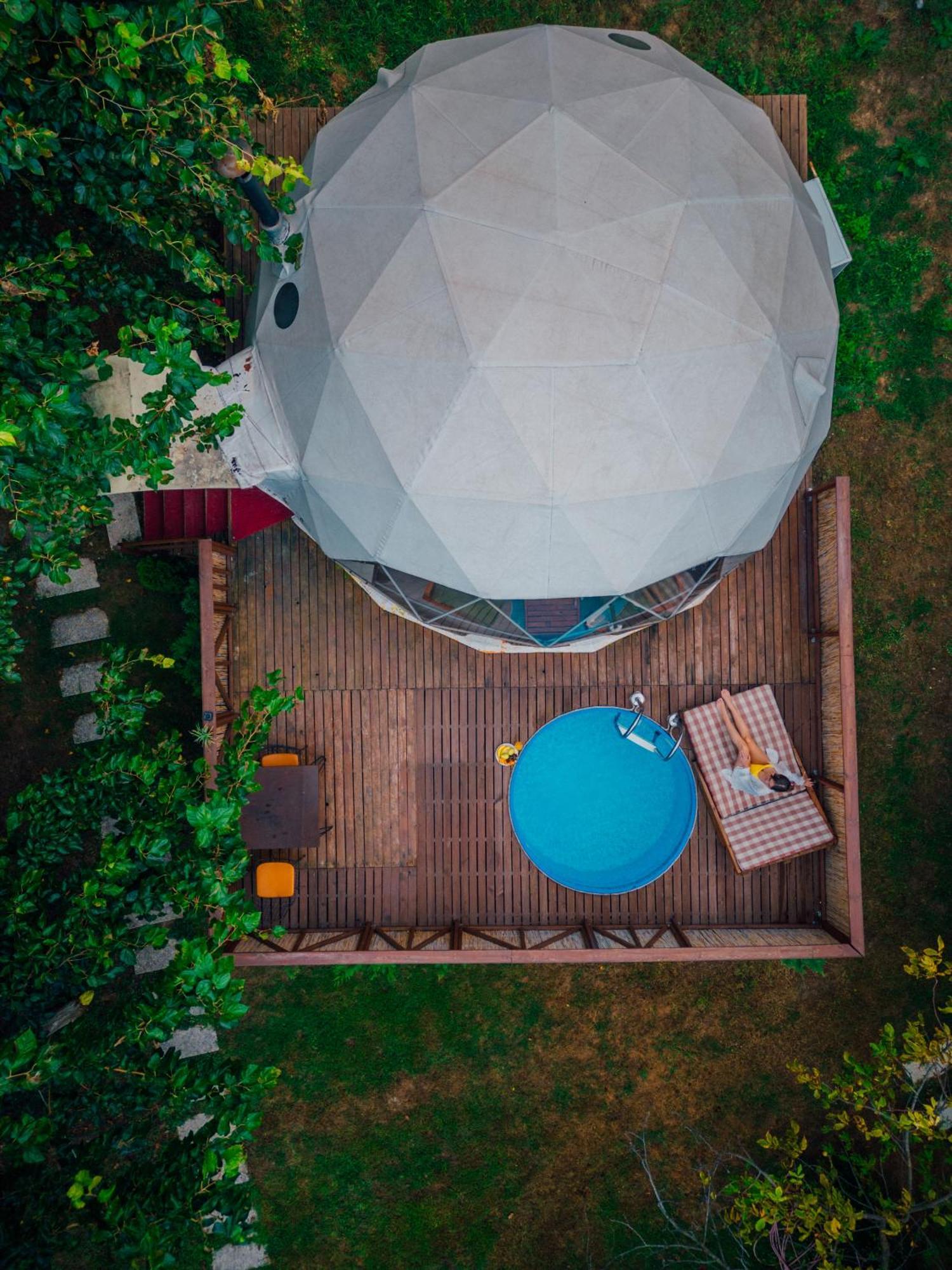 Hypnosapanca Glamping Spa Hotel Eksteriør billede